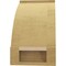 Ekena Millwork 5-inch W x 8-inch D x 8-inch H Lafayette Rough Cedar Woodgrain TimberThane Knee Brace, Primed BRCUR05X08X08LFTRCPR - alternate 3